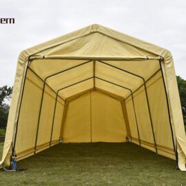 Carpa de tela para cochera